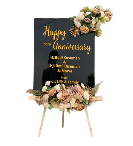 Papan Bunga Akrilik Mangsang